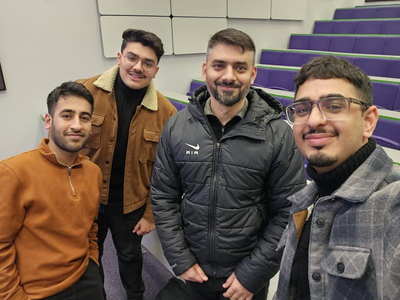 Group photo from the guest speaker seminar with participants