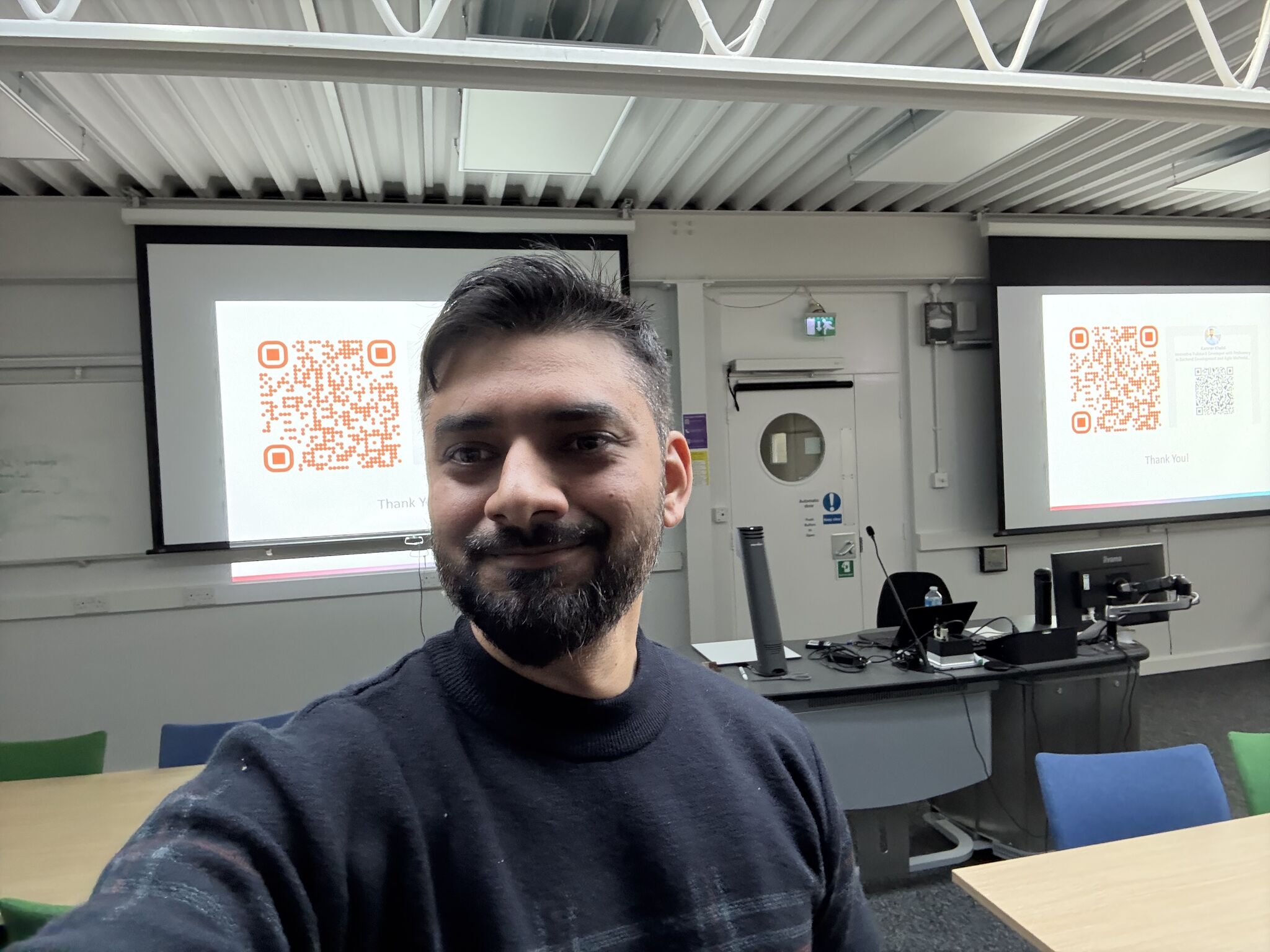 Web and API Security session photo at University of Manchester